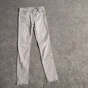 Allsaints Grace Women’s Jeans Sz 30 either off white or gray—medium rise